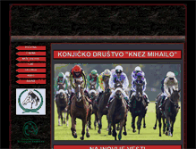 Tablet Screenshot of kdknezmihailo.org.rs